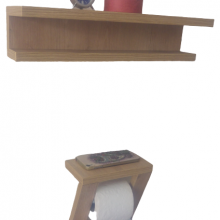 Banyo wc raf ve tuvalet kağıtlığı seti Banyo wc raf ve tuvalet kağıtlığı seti