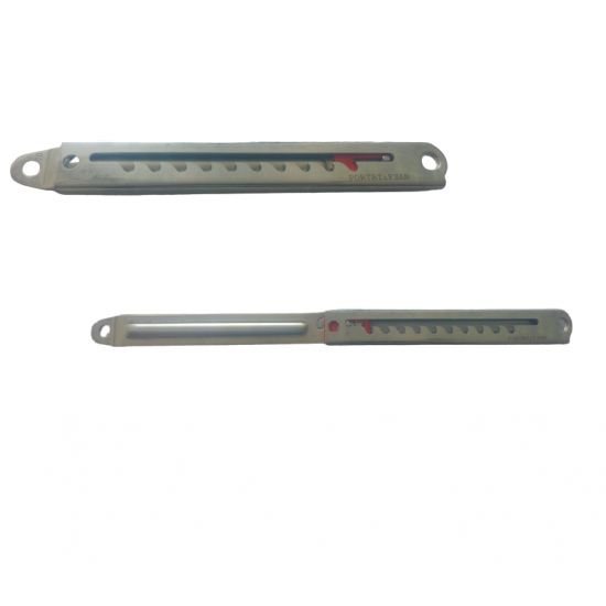 Kademeli destek ayar mekanizması, bir çift, her biri 10 kademe konumlandırılabilir mekanizma